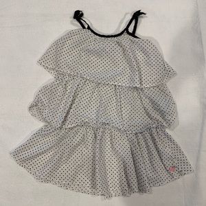 Roxy Girl Polka dot dress Size Large ⚫️⚪️⚫️